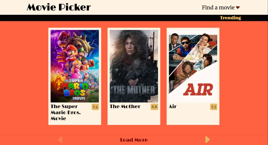 Movie Picker App