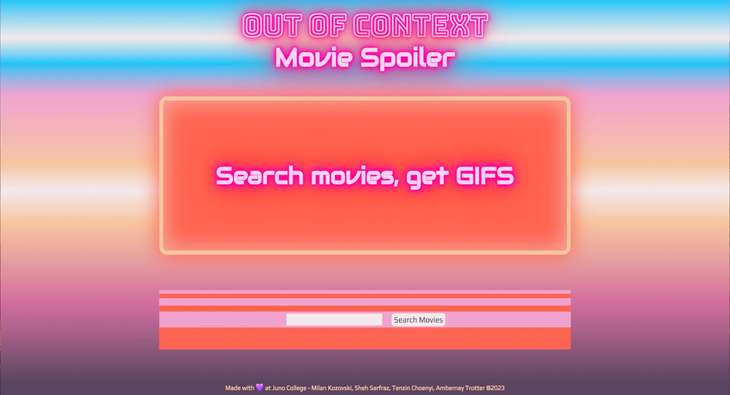Movie Spoiler App