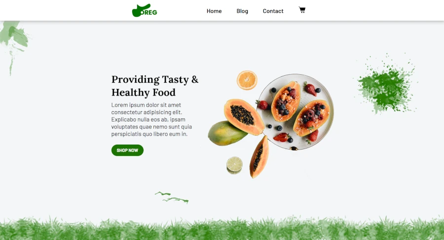 Organic grocery Store App